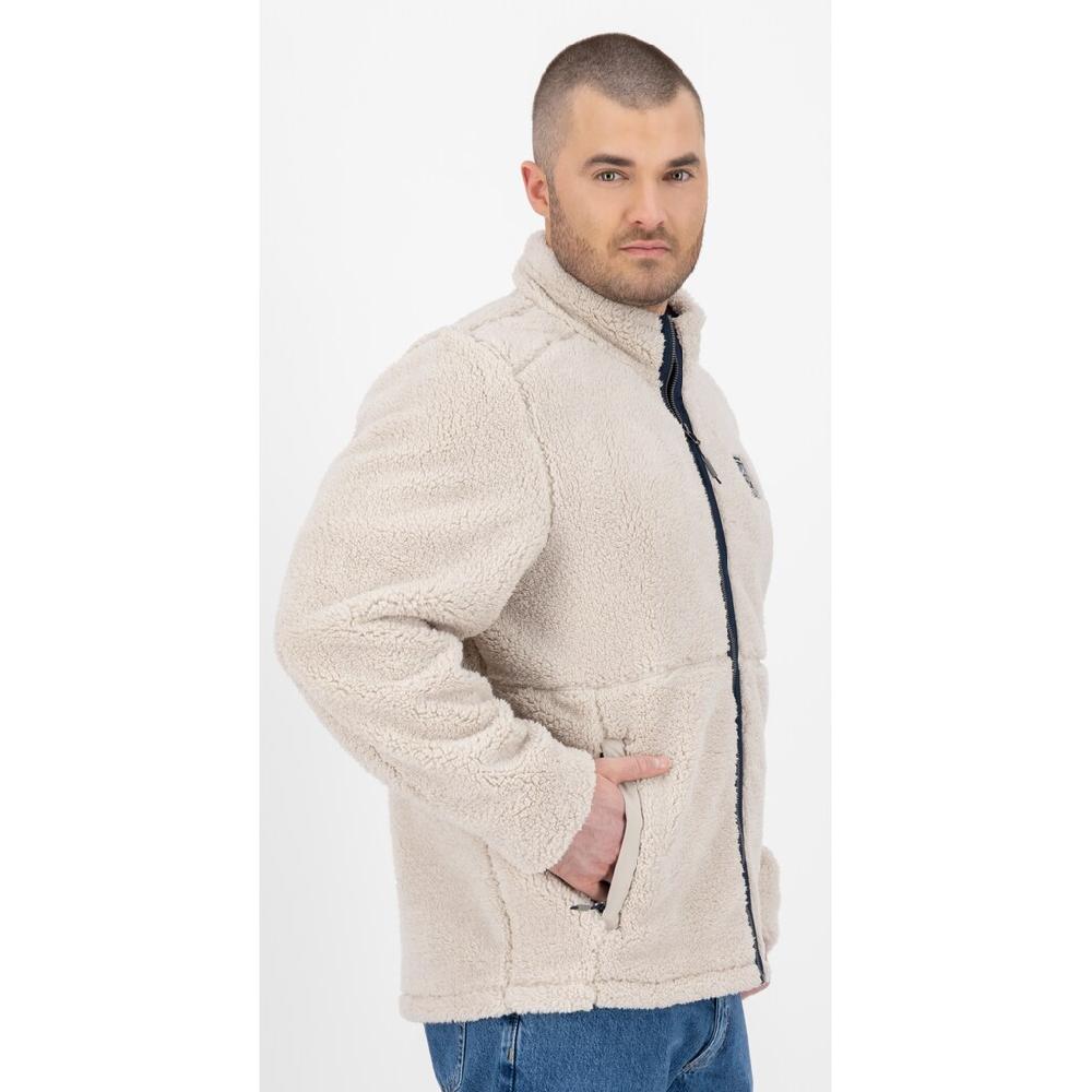 LPO Fleecejacke »REECE MN« Stehkragen Mit Langhaarfleece Gefüttert ▷ Kaufen