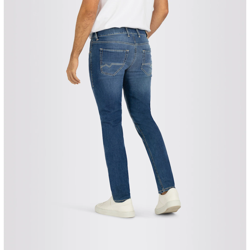 MAC Slim-fit-Jeans »Arne-Pipe Light« Schmaler Figurbetonender Schnitt ▷ Für
