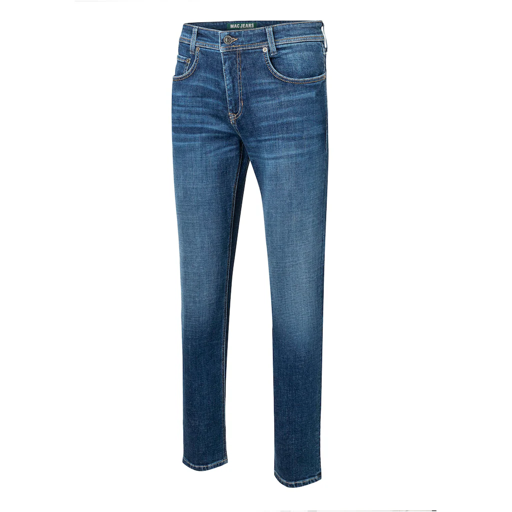 MAC Straight-Jeans »Arne« In Gepflegter Optik Mit Stretch ▷ Für