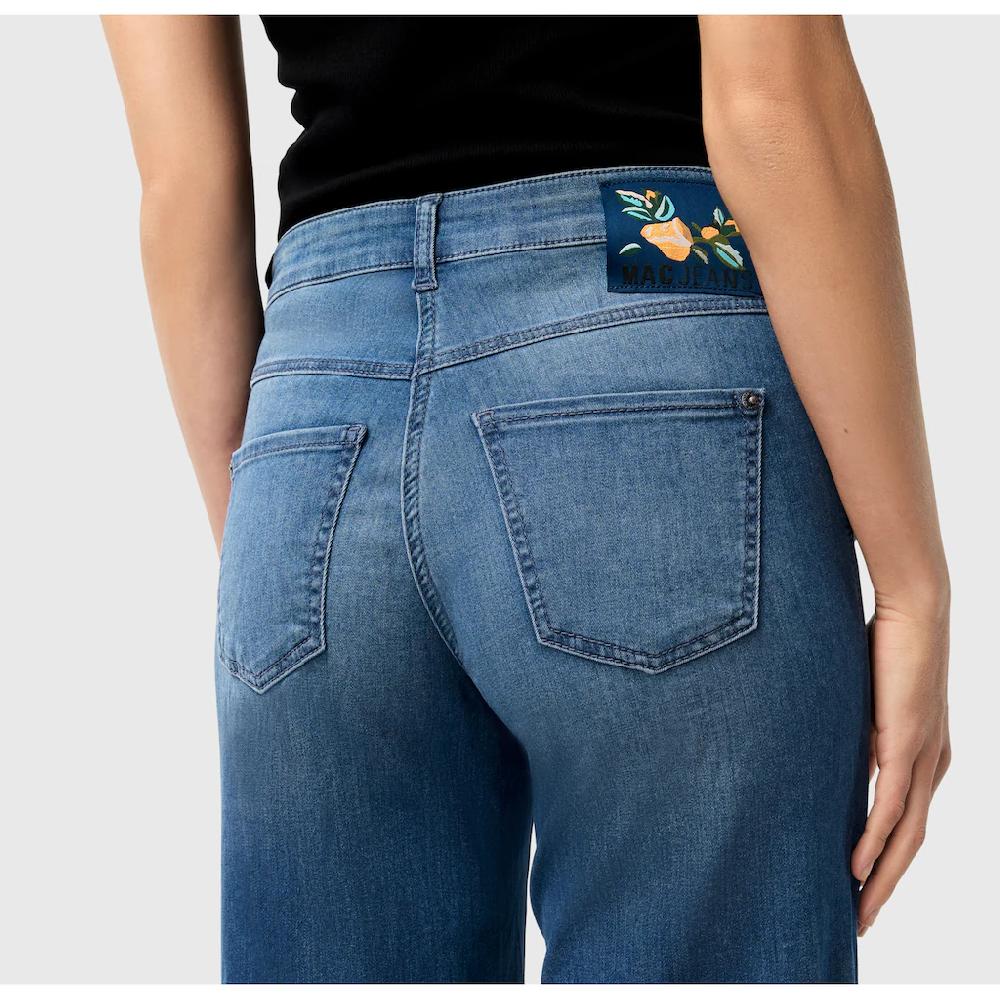 MAC Weite Jeans »DREAM WIDE« Mit Fransen Am Saum