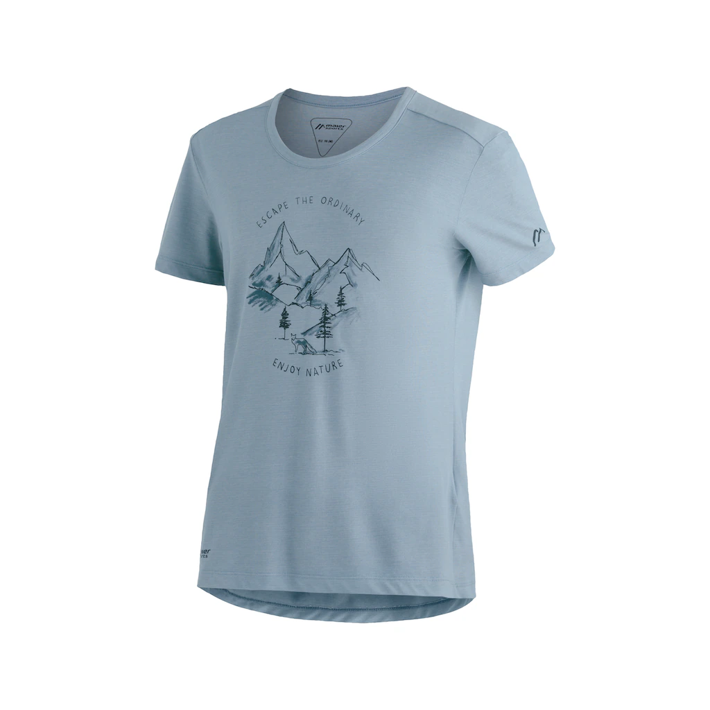 Maier Sports T-Shirt »Tamarack M« Herren Funktionsshirt Freizeitshirt mit Aufdruck Regular Fit ▷ kaufen