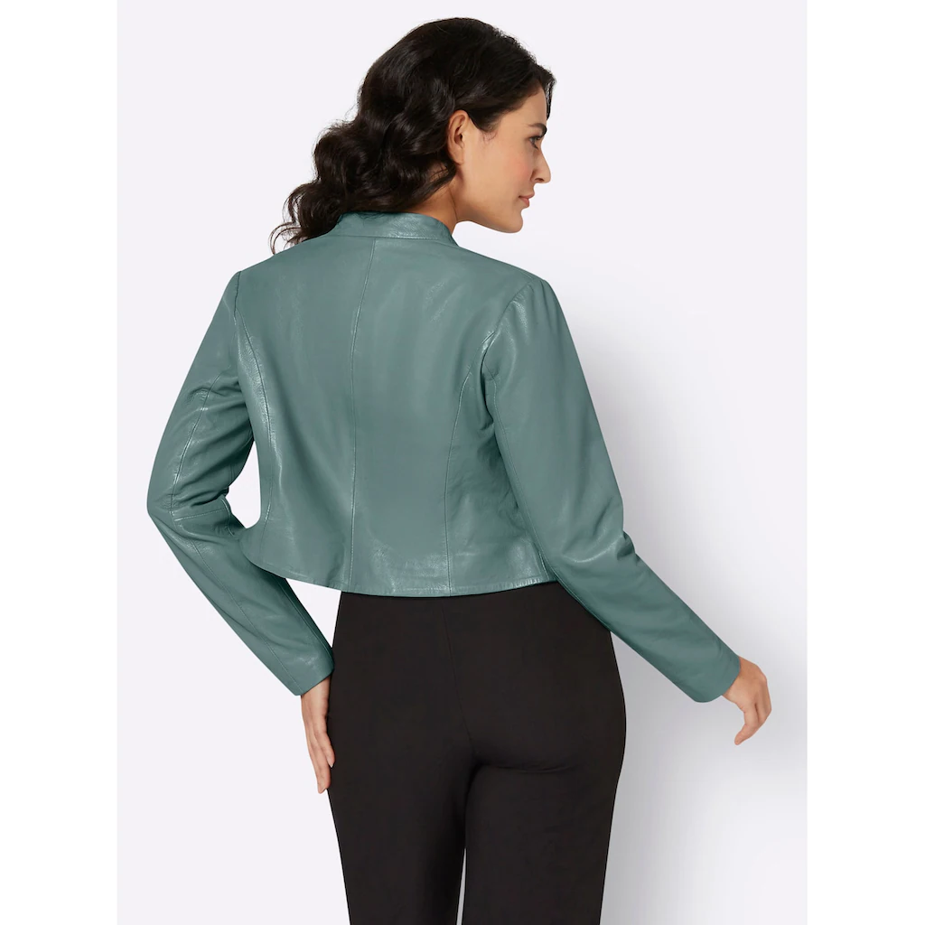 Mainpol Boleroblazer »Leder-Blazer«