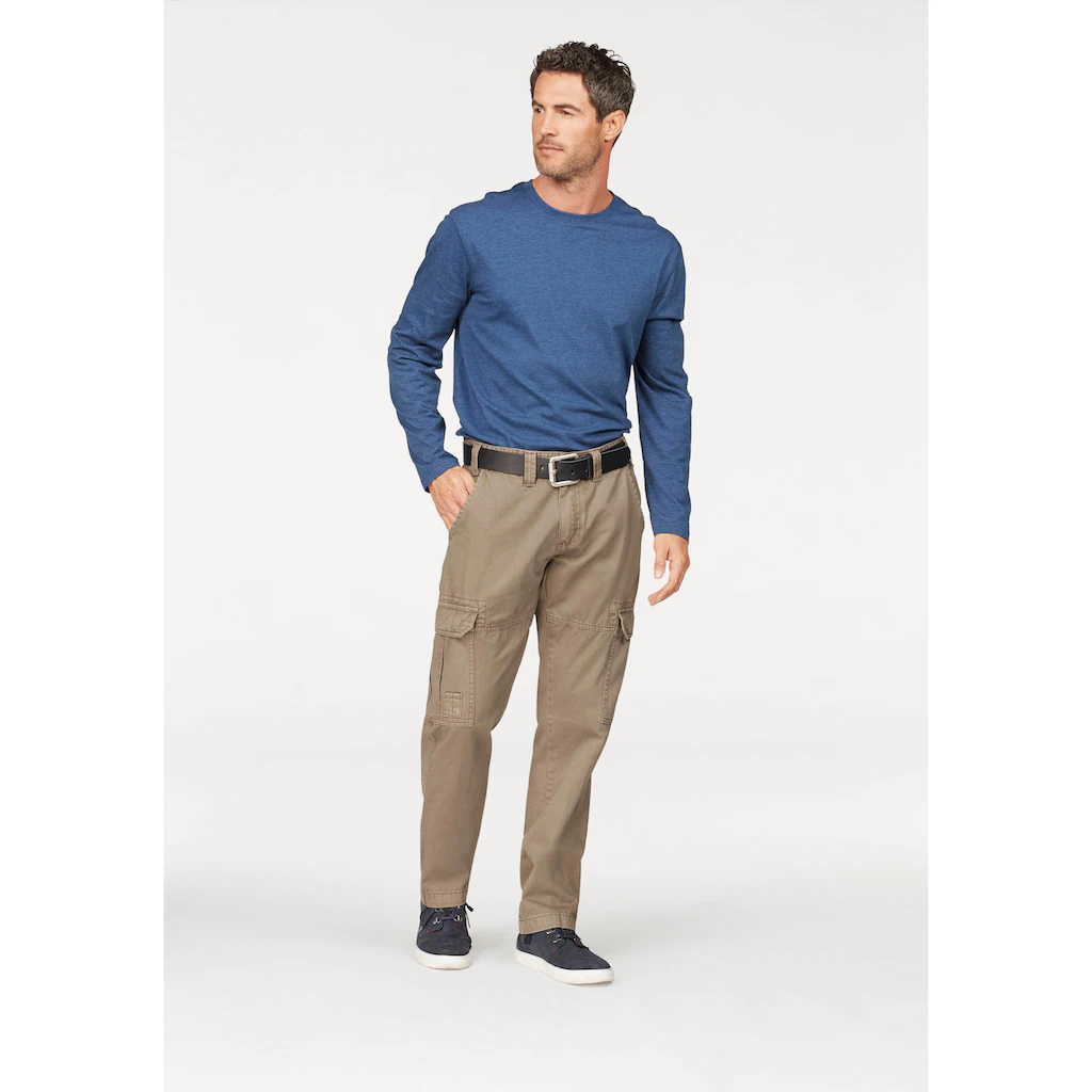 Man's World Cargohose Mit Aufgesetzten Taschen ▷ Für