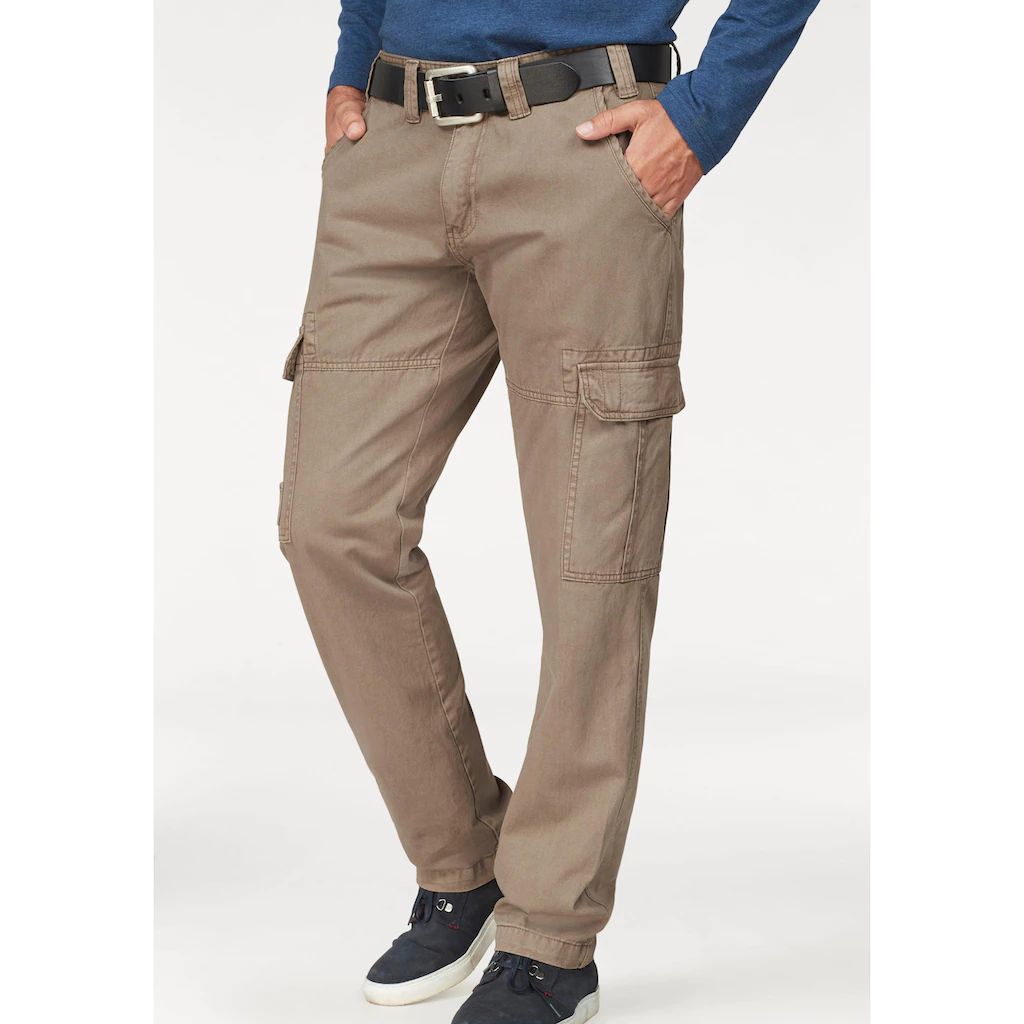Man's World Cargohose mit aufgesetzten Taschen ▷ für