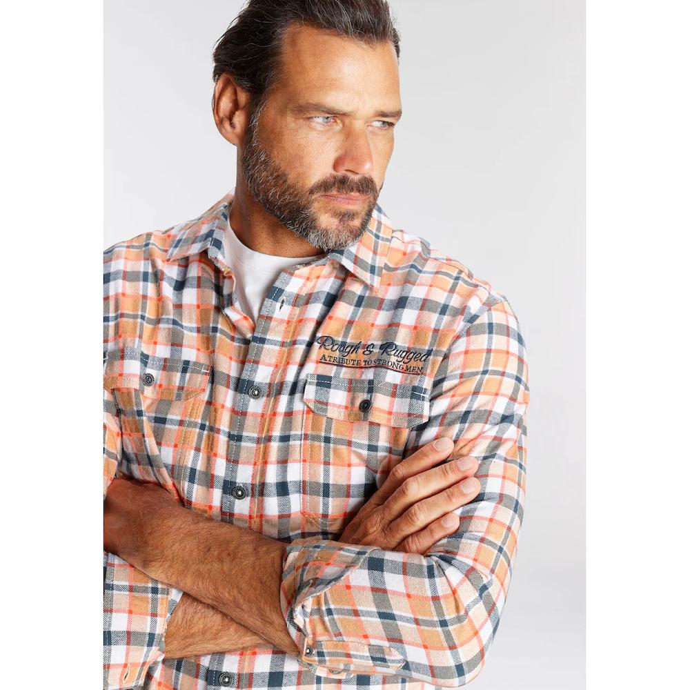 Man's World Flanellhemd ▷ Für