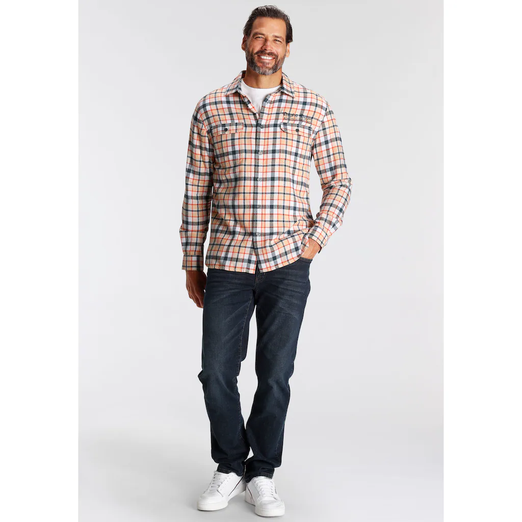 Man's World Flanellhemd ▷ Für