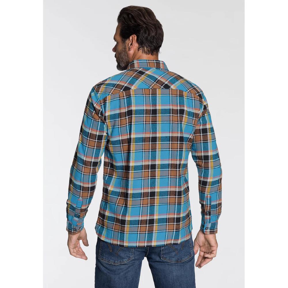 Man's World Flanellhemd Mit 2 Brusttaschen ▷ Kaufen