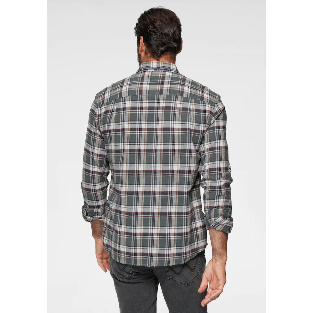 Man's World Flanellhemd Modisches Großkaromuster ▷ Kaufen