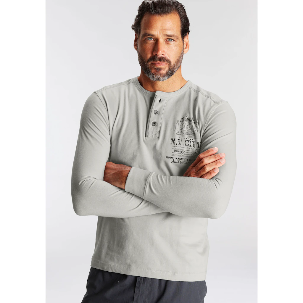 Man's World Henleyshirt ▷ Kaufen