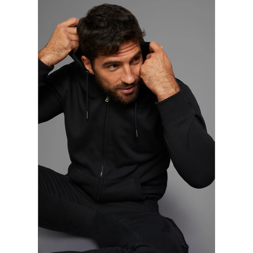 Man's World Kapuzensweatjacke Mit Taschen ▷ Bestellen