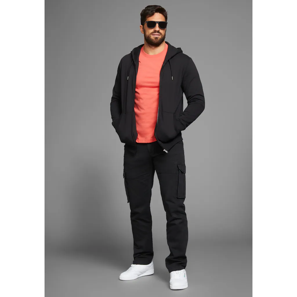 Man's World Kapuzensweatjacke Mit Taschen ▷ Bestellen