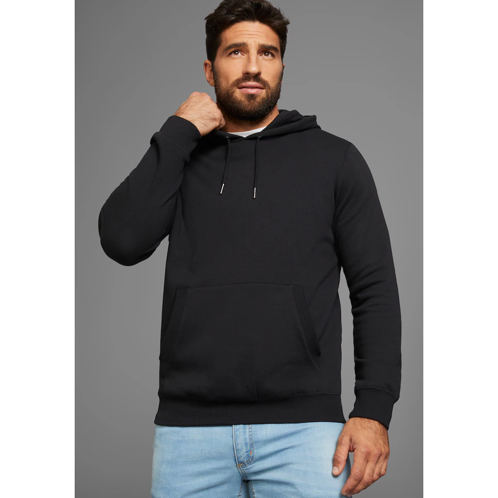 Man's World Kapuzensweatshirt mit Kämguruhtasche ▷ für