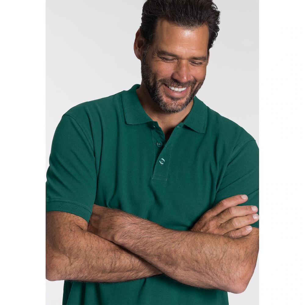 Man's World Poloshirt Kurzarm Lockere Passform Unifarben ▷ Bestellen