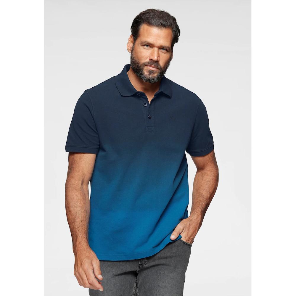 Man's World Poloshirt Kurzarm Mit Polokragen Aus Piqué-Stoff Mit Stilvoller Stickerei ▷ Für