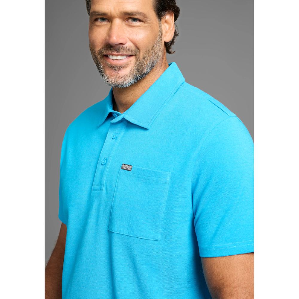 Man's World Poloshirt Mit Brusttasche