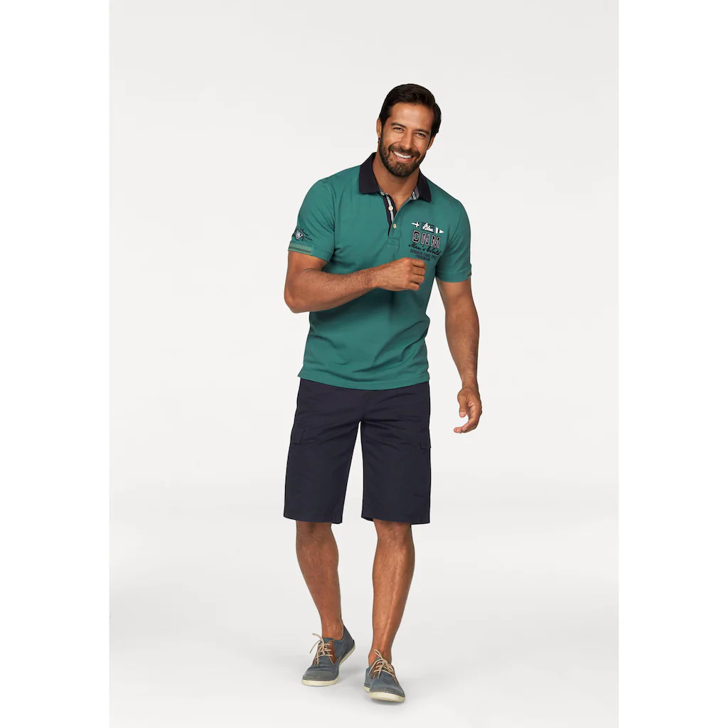 Man's World Poloshirt Mit Metallknöpfen Online Kaufen