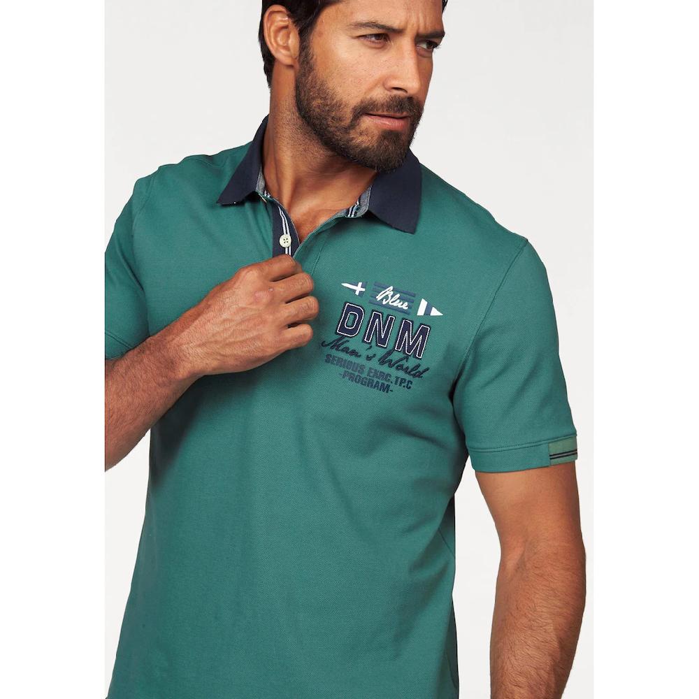 Man's World Poloshirt mit Metallknöpfen online kaufen
