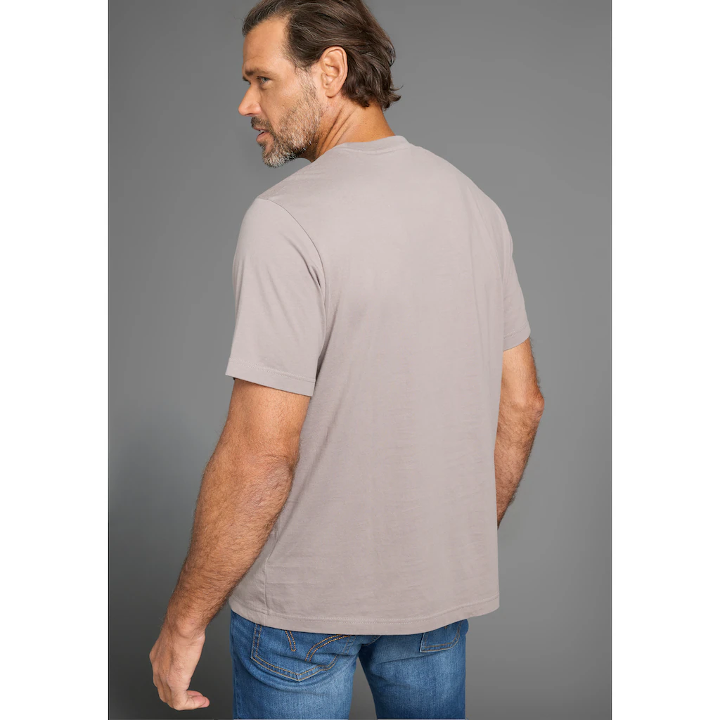 Man's World Print-Shirt Mit Modisch-landschaftlichen Druck