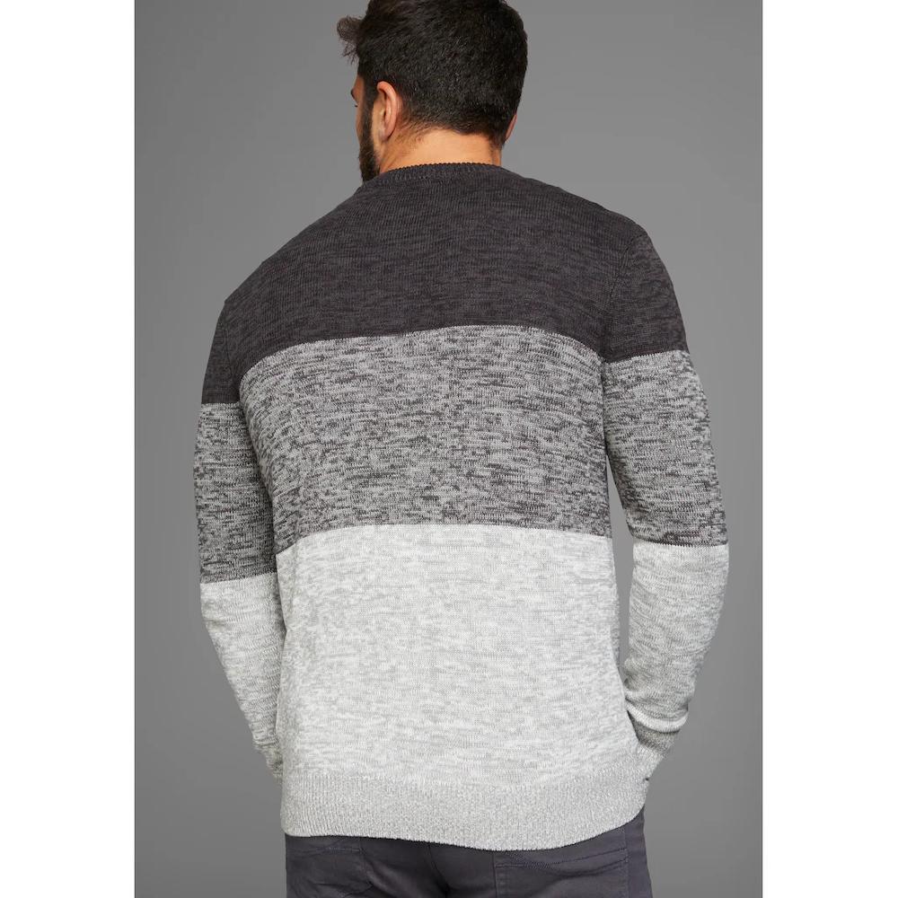 Man's World Rundhalspullover Mehrfarbig ▷ Bestellen