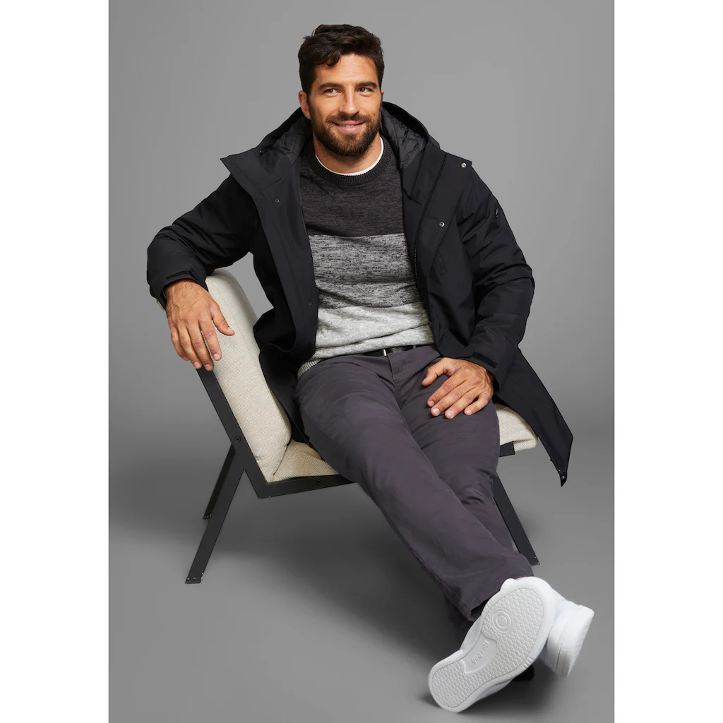 Man's World Rundhalspullover Mehrfarbig ▷ Bestellen
