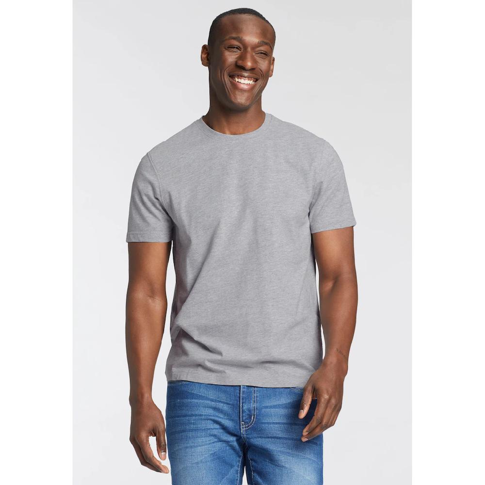 Man's World Rundhalsshirt (Packung 6 Tlg. 6-er Pack)
