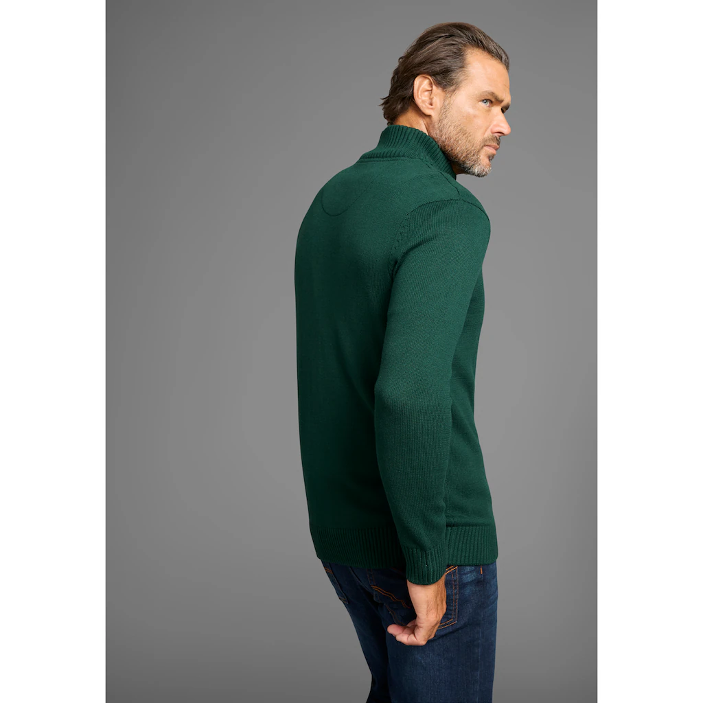 Man's World Strickjacke Aus Baumwollmischung ▷ Bestellen