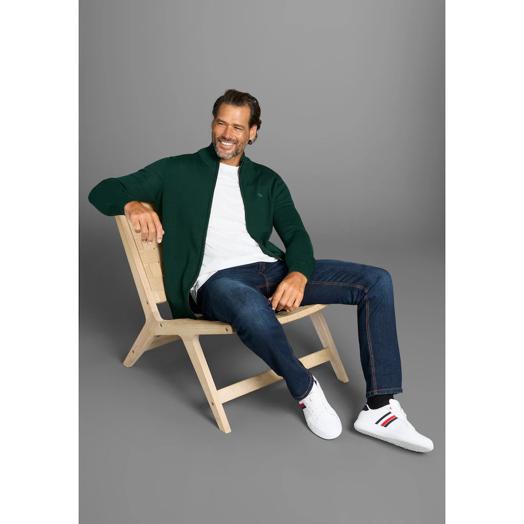 Man's World Strickjacke aus Baumwollmischung ▷ bestellen