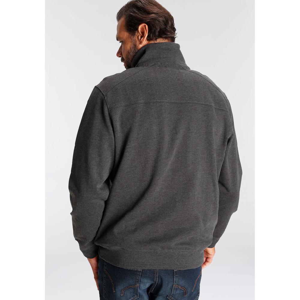 Man's World Sweatjacke Mit Kontrastfarbigem Reißverschluss ▷ Bestellen