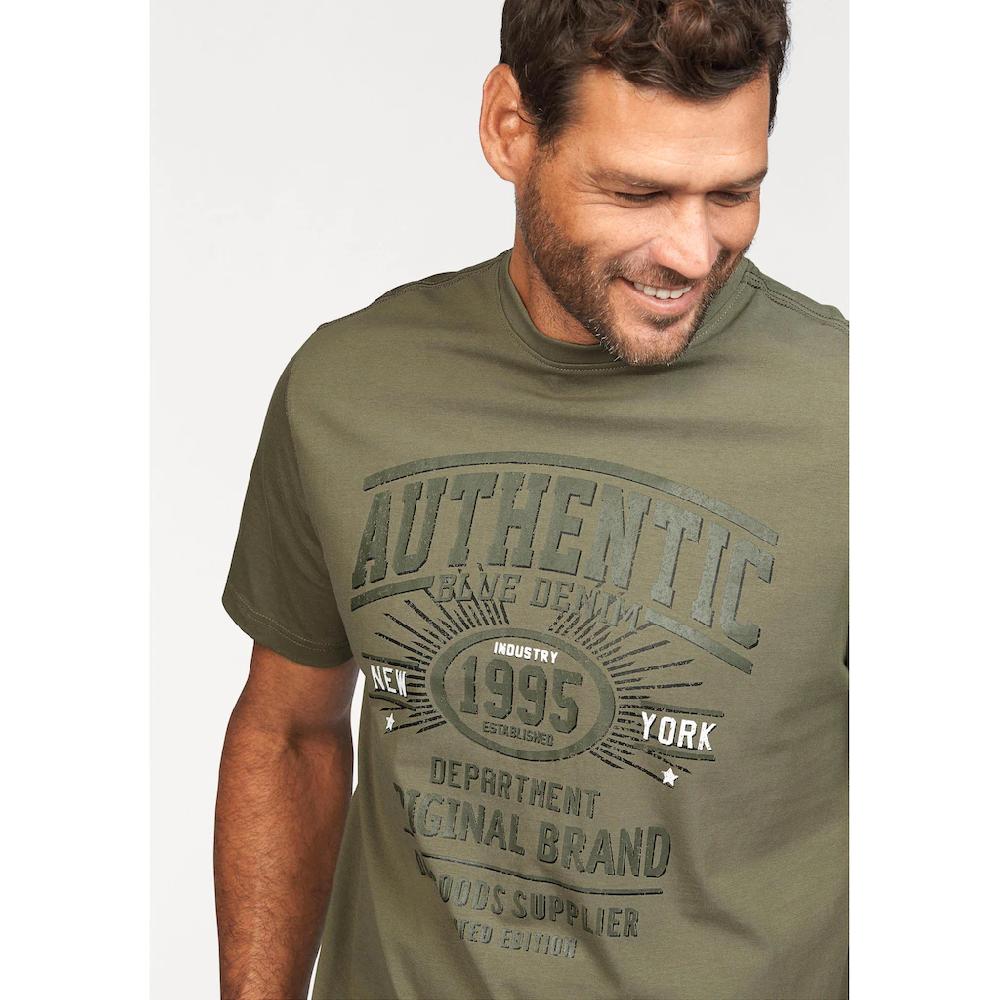 Man's World T-Shirt bequemes Material in optimaler Passform ▷ bestellen