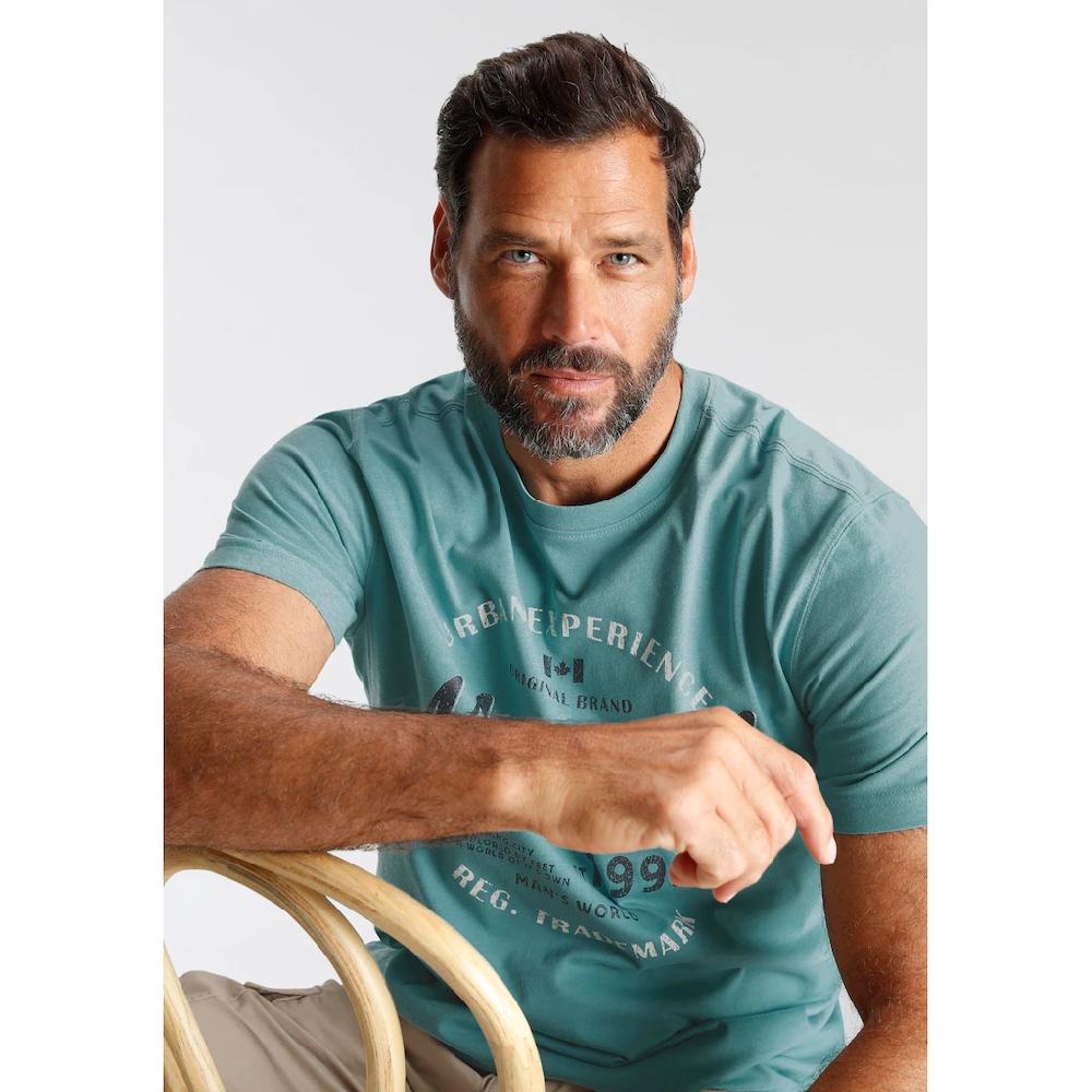 Man's World T-Shirt Mit Brustprint ▷ Bestellen