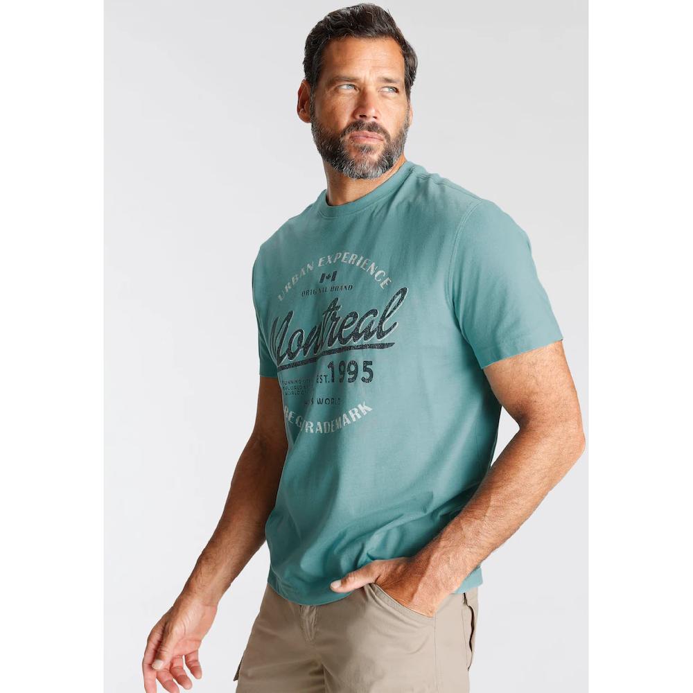 Man's World T-Shirt mit Brustprint ▷ bestellen