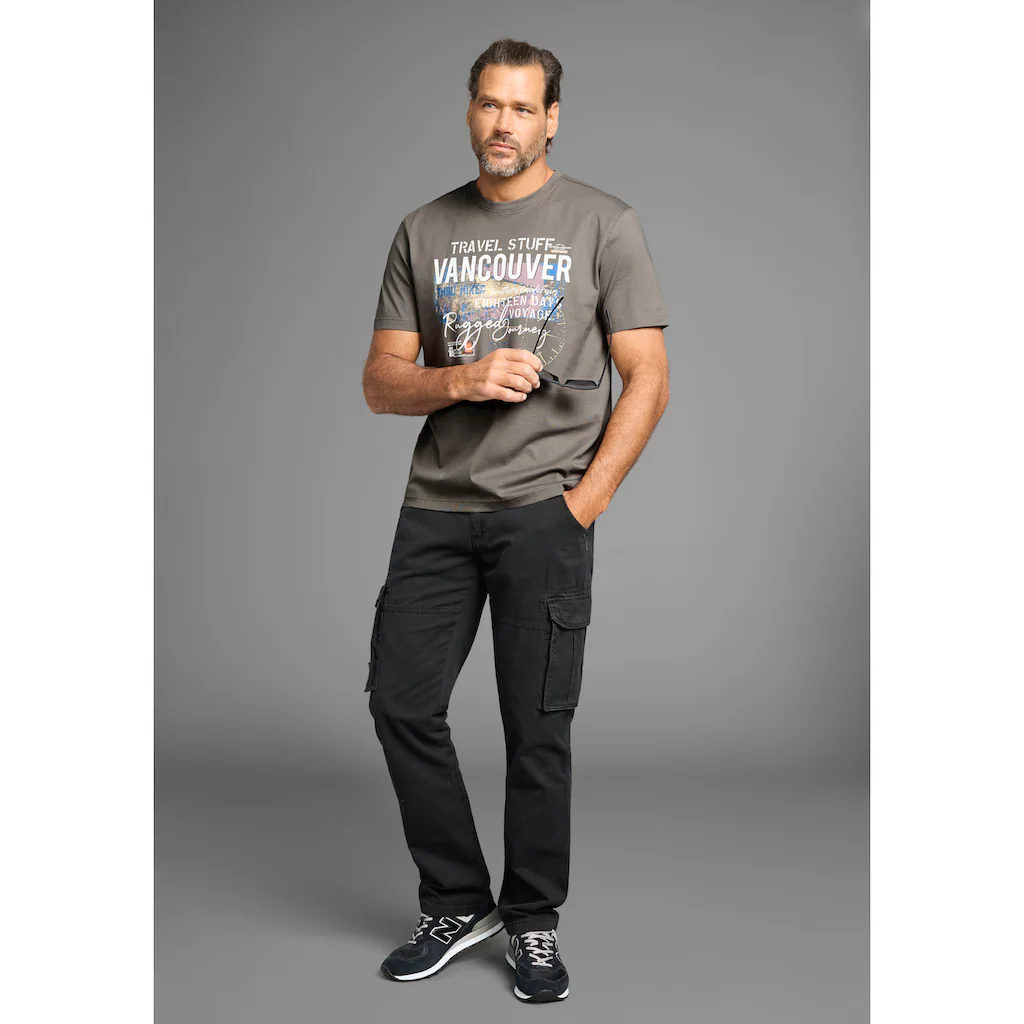 Man's World T-Shirt Mit Brustprint ▷ Für
