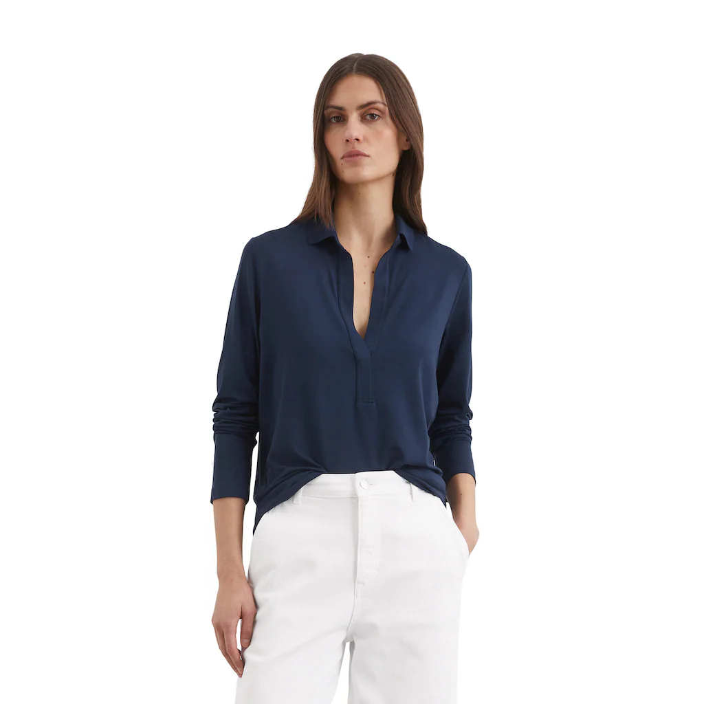 Marc O'Polo Blusenshirt sportlich clean und vielseitig einsetzbar