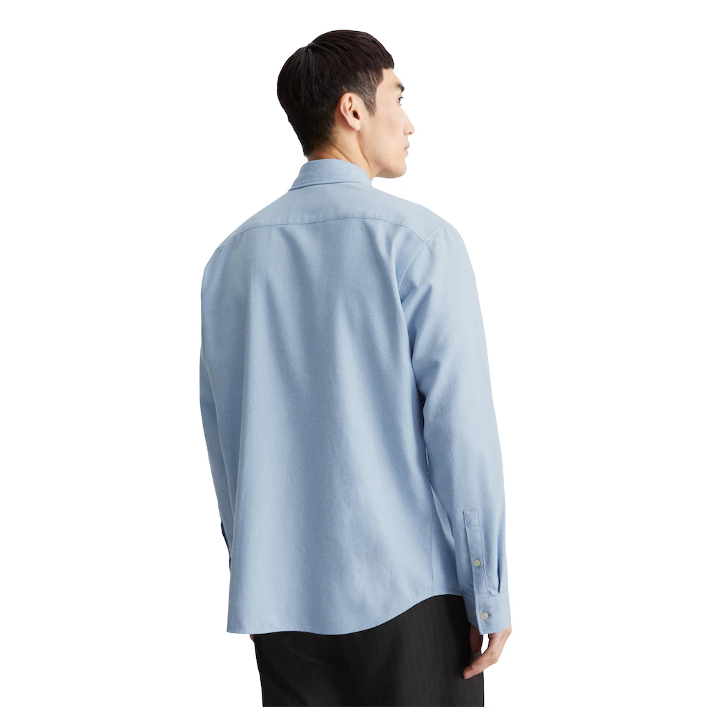 Marc O'Polo Businesshemd Sanft Meliert ▷ Kaufen