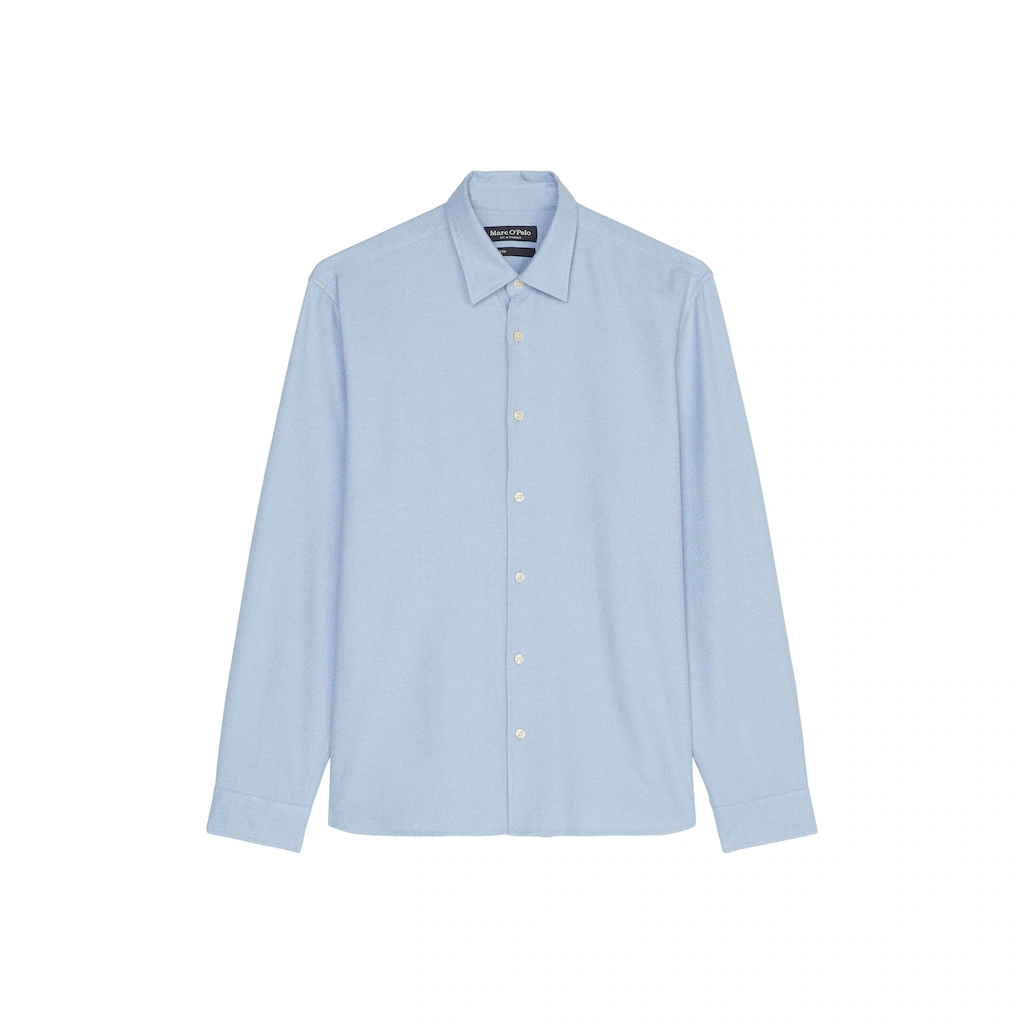 Marc O'Polo Businesshemd Sanft Meliert ▷ Kaufen