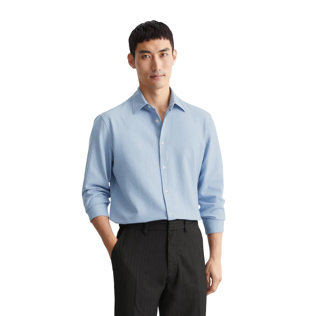 Marc O'Polo Businesshemd sanft meliert ▷ kaufen