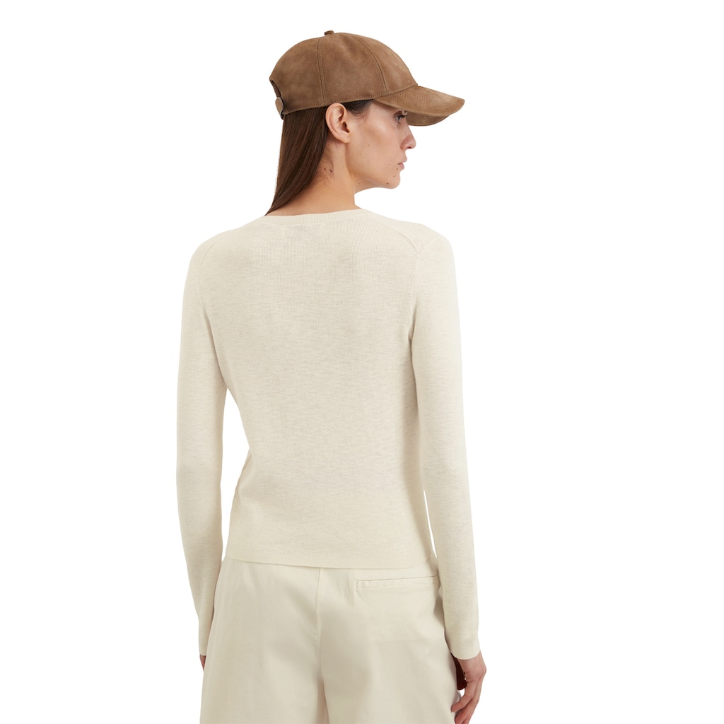 Marc O'Polo Cardigan »aus Baumwoll-Leinen-Slub-Garn«