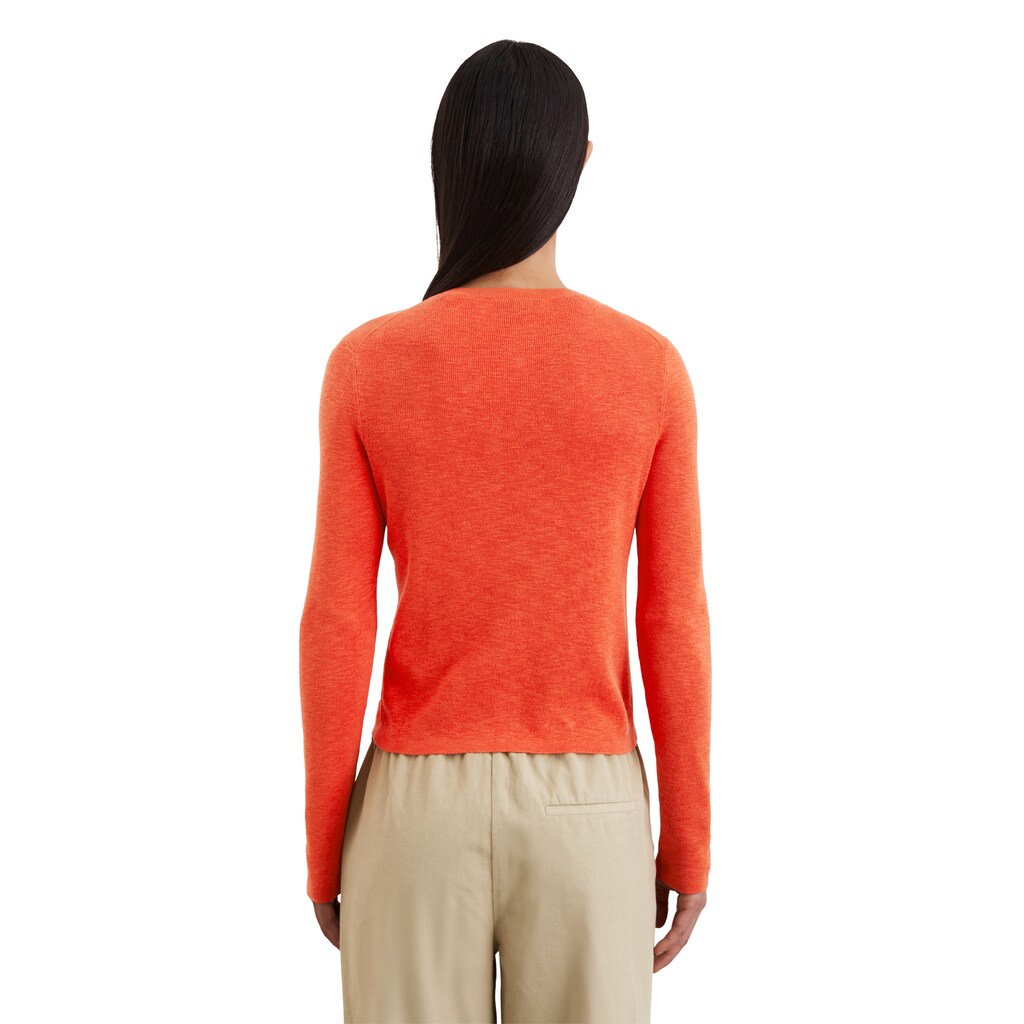 Marc O'Polo Cardigan »aus Baumwoll-Leinen-Slub-Garn«