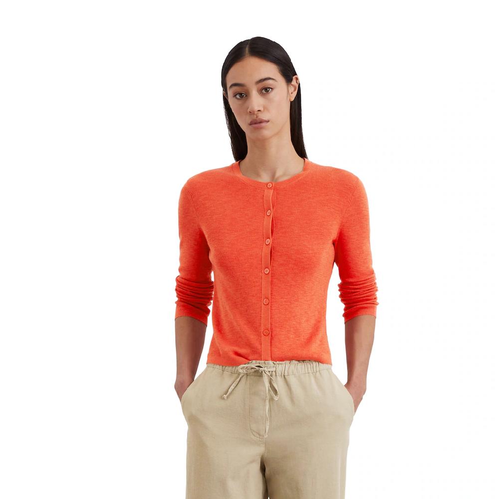Marc O'Polo Cardigan »aus Baumwoll-Leinen-Slub-Garn«