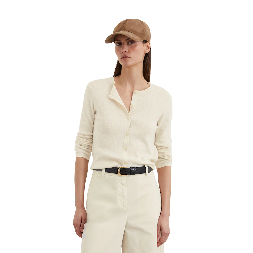 Marc O'Polo Cardigan »aus Baumwoll-Leinen-Slub-Garn«