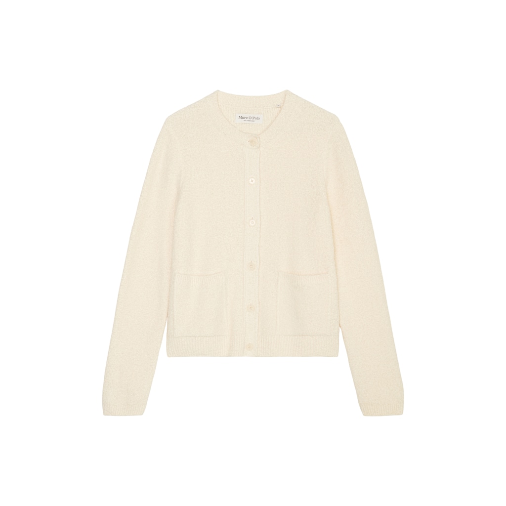 Marc O'Polo Cardigan Die Haptik: Supersoft Mit Feiner Curly-Oberfläche