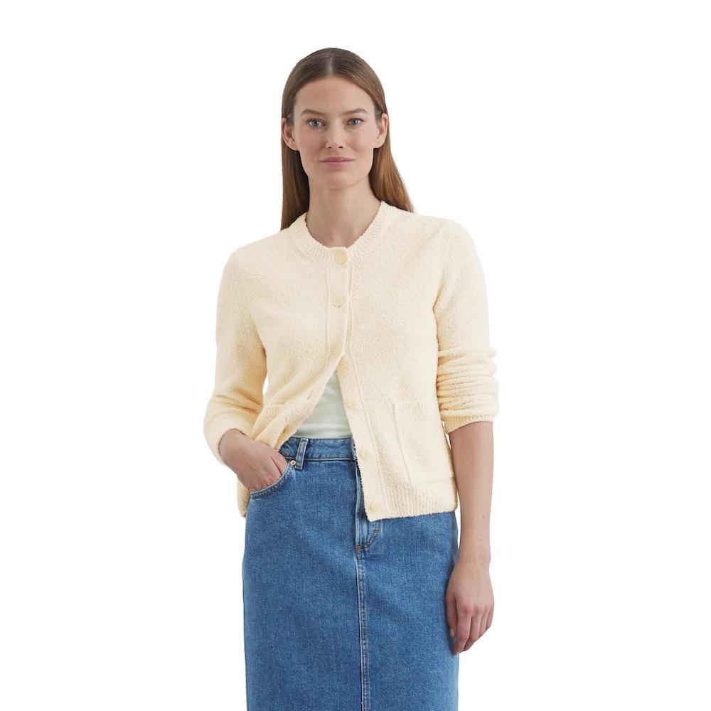 Marc O'Polo Cardigan die Haptik: supersoft mit feiner Curly-Oberfläche