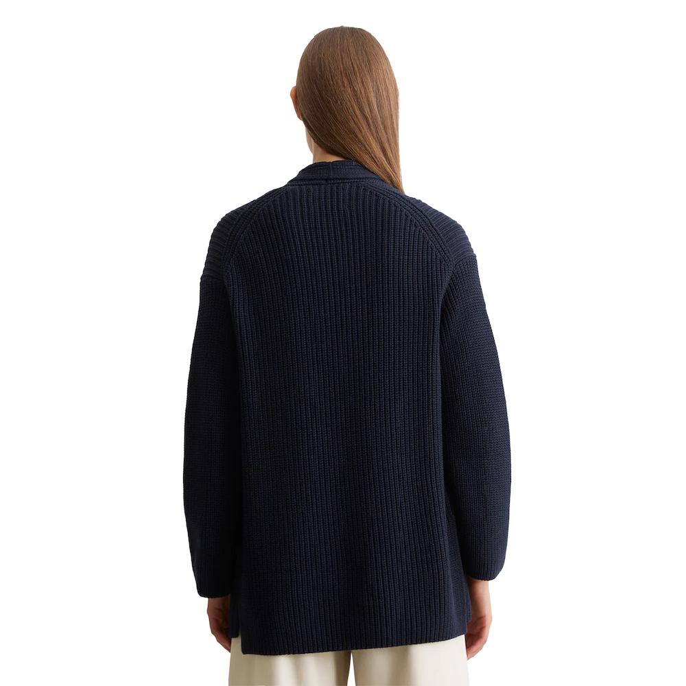 Marc O'Polo Cardigan Ohne Verschluss Mit Dezent Verlängertem Rückenteil