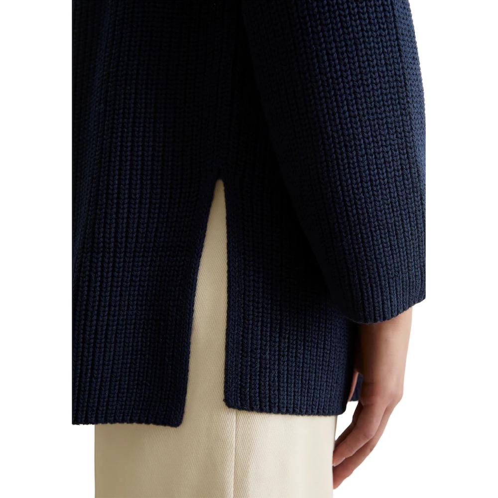 Marc O'Polo Cardigan Ohne Verschluss Mit Dezent Verlängertem Rückenteil