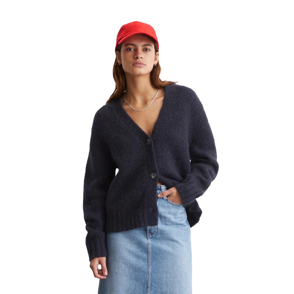 Marc O'Polo DENIM Cardigan »aus kuscheligem Schurwolle-Mohair-Mix«