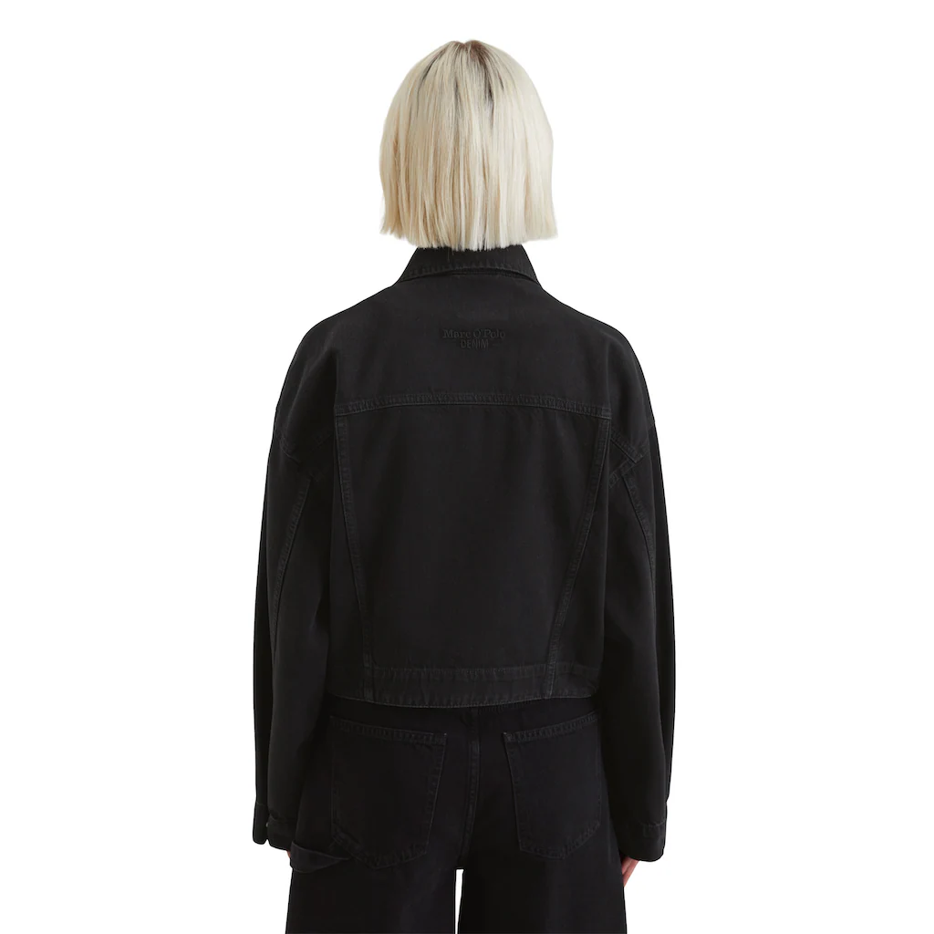 Marc O'Polo DENIM Jeansjacke »aus Organic-Cotton-Lyocell-Modal-Mix« Ohne Kapuze