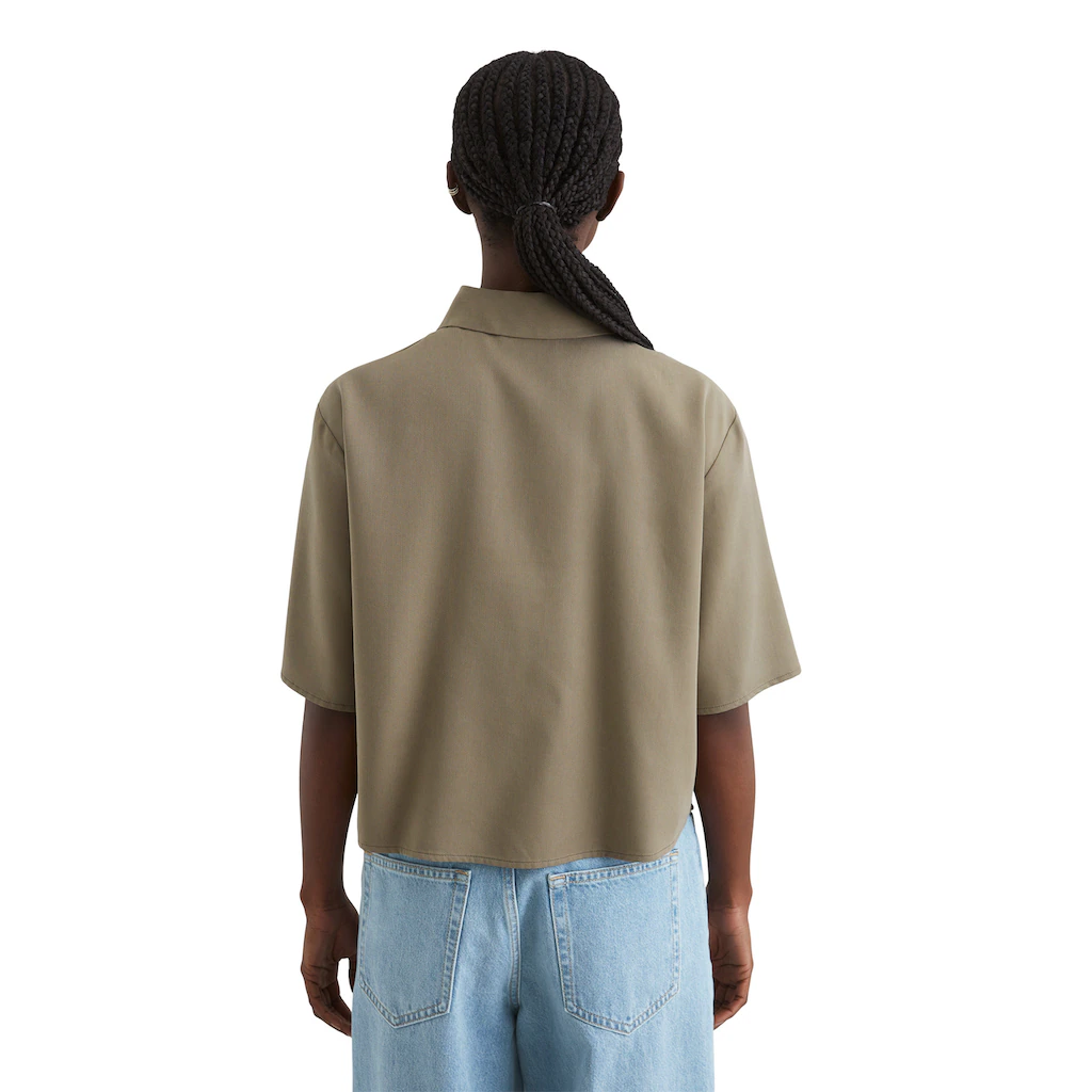 Marc O'Polo DENIM Kurzarmbluse »aus TENCEL™ Lyocell«