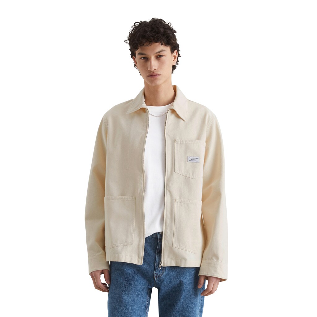 Marc O'Polo DENIM Kurzjacke »aus robustem Bio-Baumwoll-Twill« ohne Kapuze ▷ kaufen
