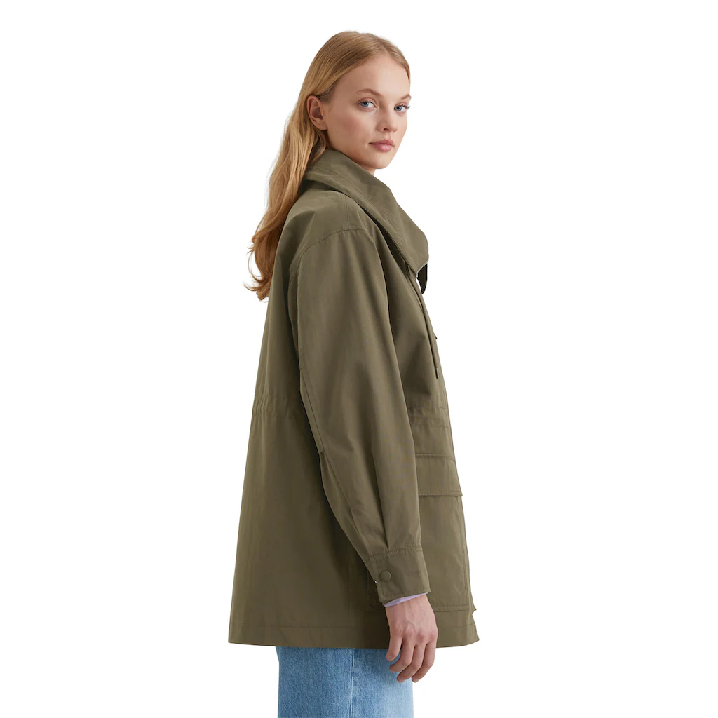 Marc O'Polo DENIM Kurzmantel »aus Beschichtetem Cotton-Nylon«