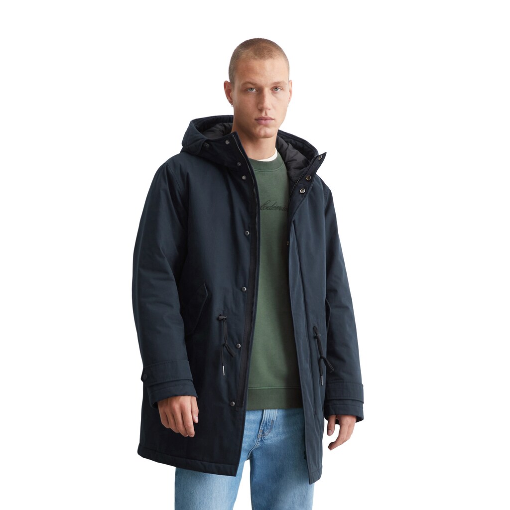 Marc O'Polo DENIM Langmantel »mit Wattierung von Unifi REPREVE®« ▷ kaufen